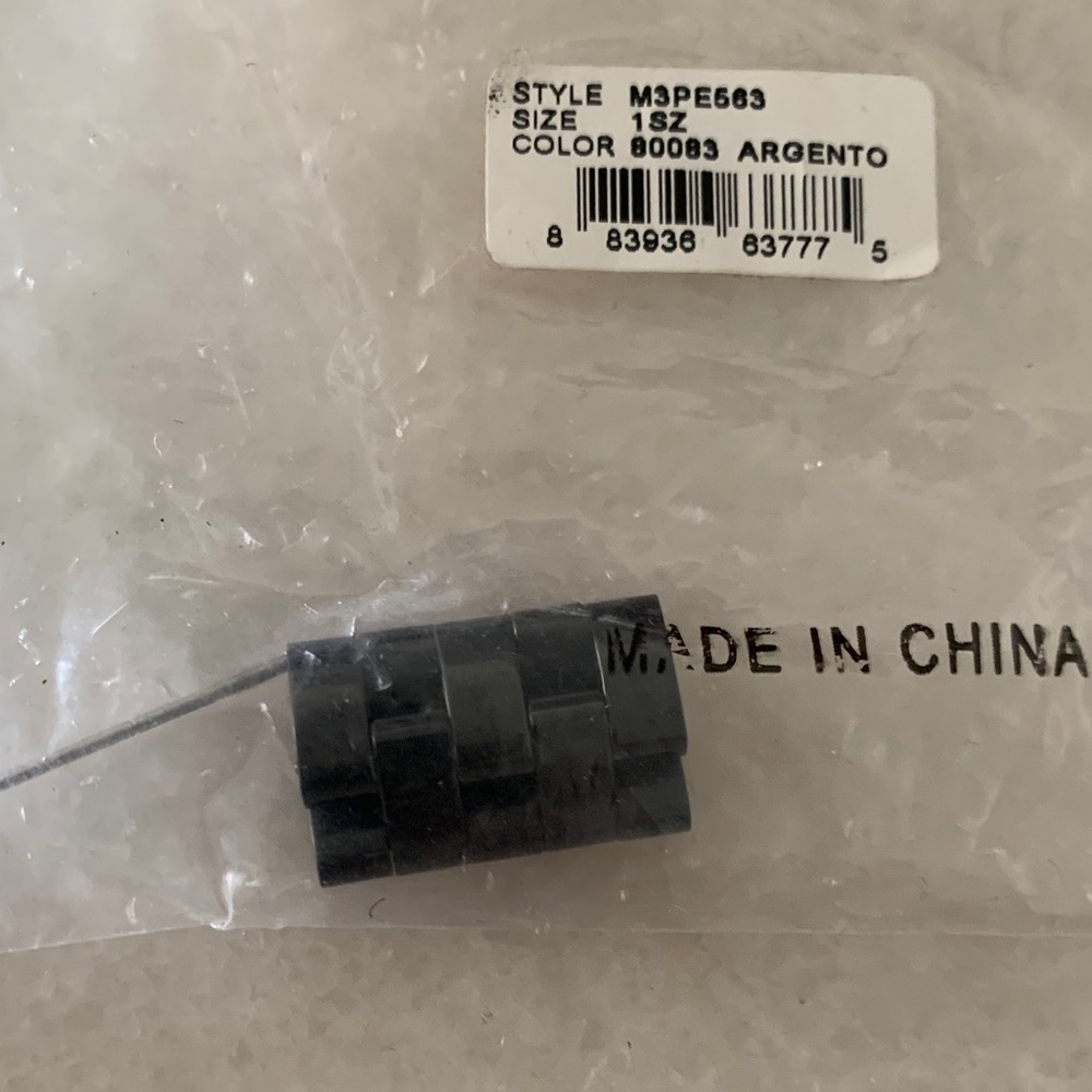 Michele Black Watch Accessory